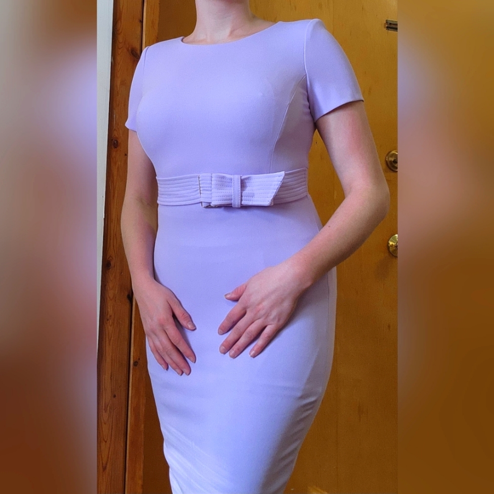 Lavender CK Office Dress